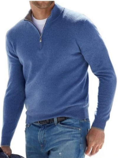 Barry | Zip Up Sweater