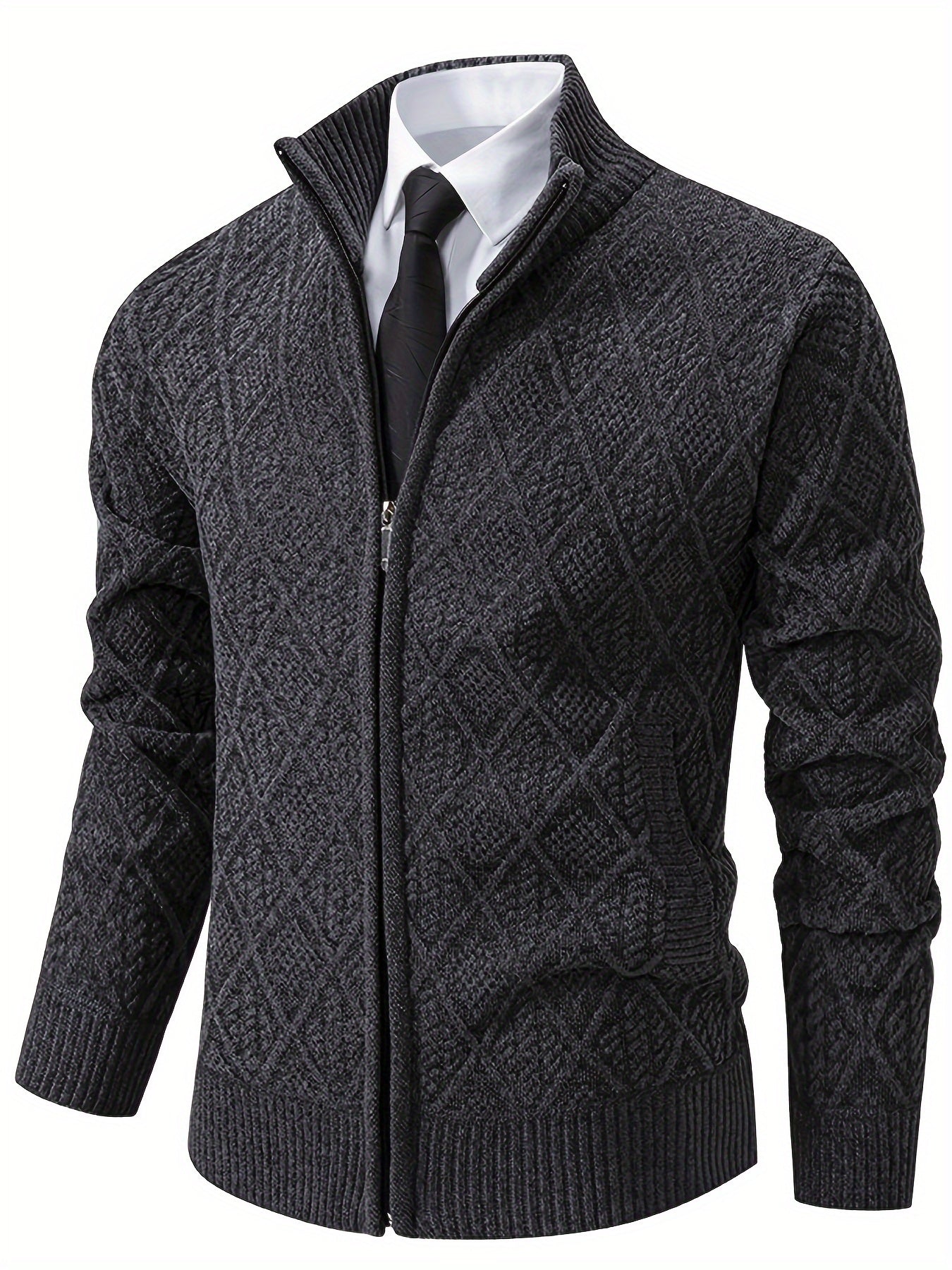 Reginald | Zip Up  Winter Sweater