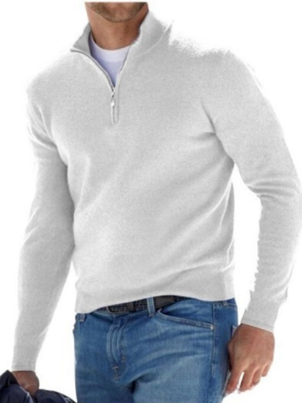 Barry | Zip Up Sweater