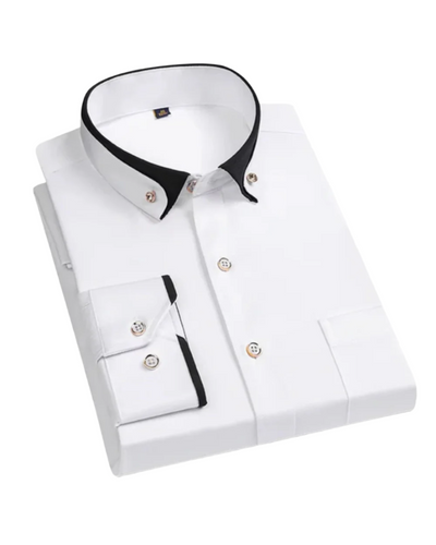 Scott | Contrast Collar Shirt