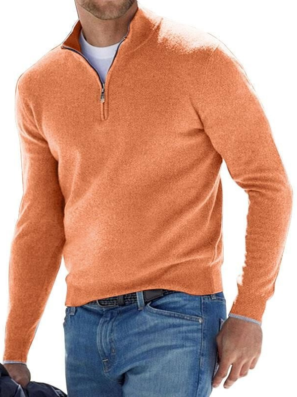 Barry | Zip Up Sweater