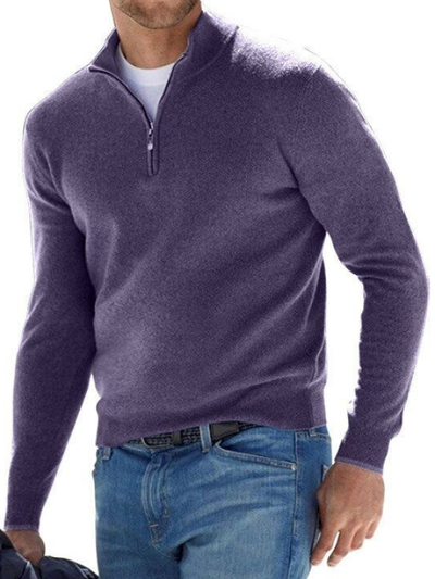 Barry | Zip Up Sweater