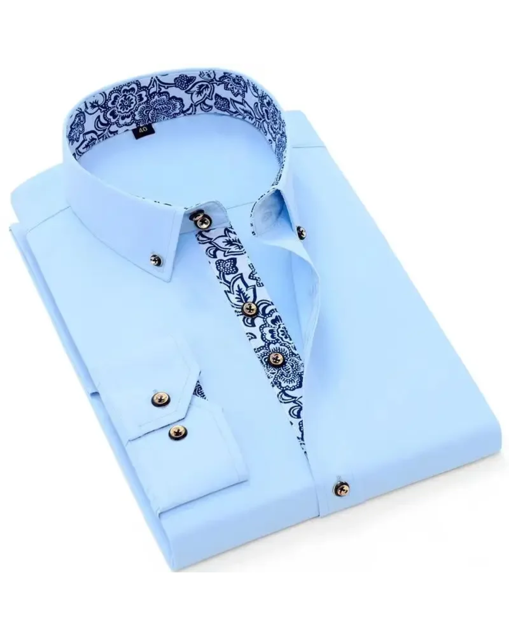 Florenzo | Contrast Collar Shirt
