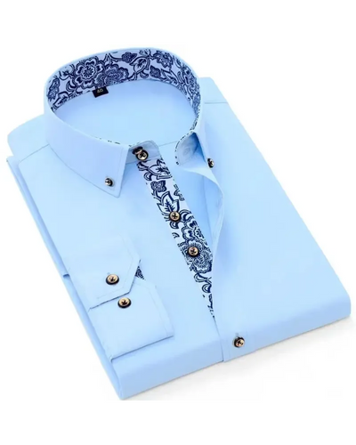 Florenzo | Contrast Collar Shirt