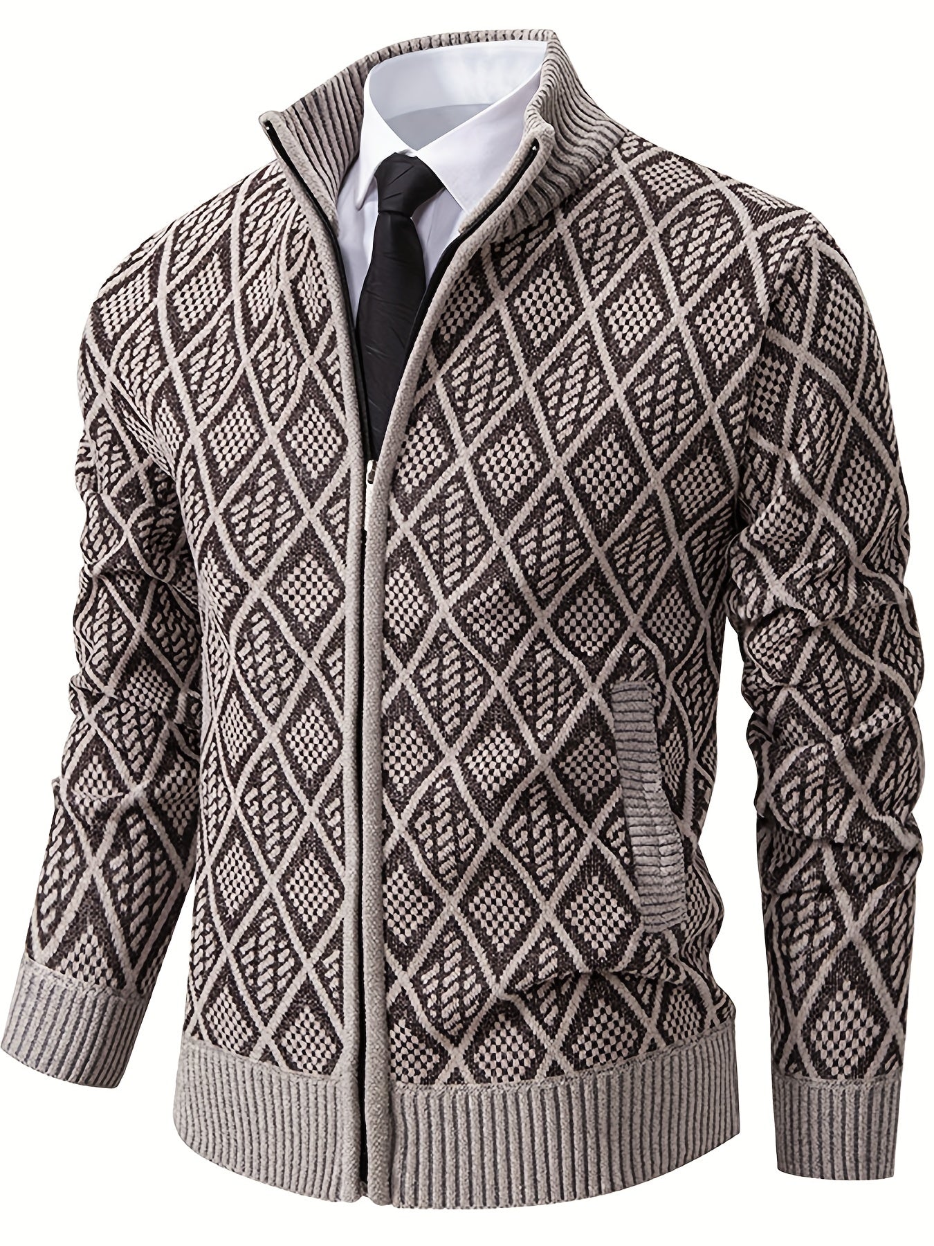 Reginald | Zip Up  Winter Sweater