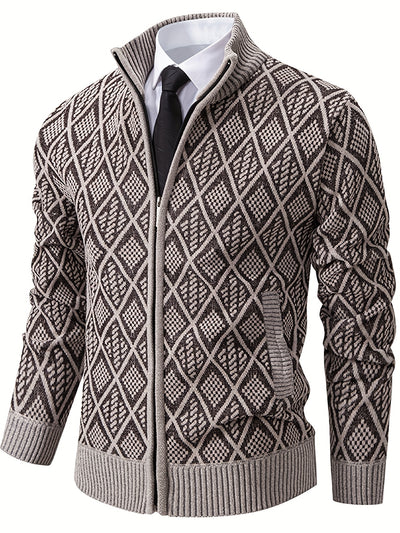 Reginald | Zip Up  Winter Sweater