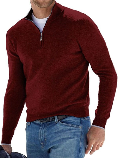 Barry | Zip Up Sweater