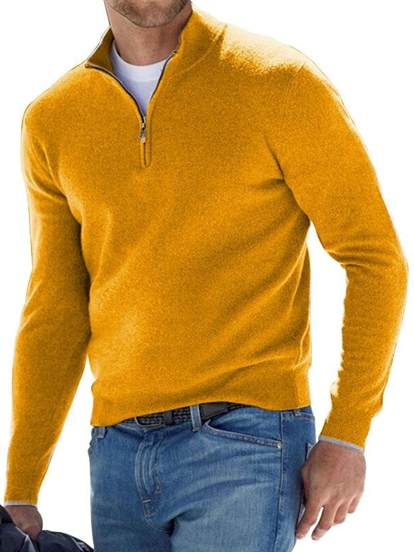 Barry | Zip Up Sweater