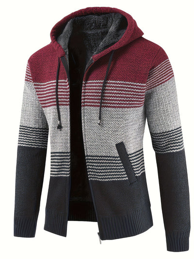 Hugh | Zip Up Winter Sweater