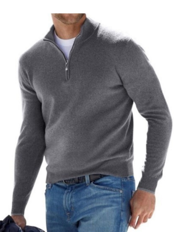 Barry | Zip Up Sweater