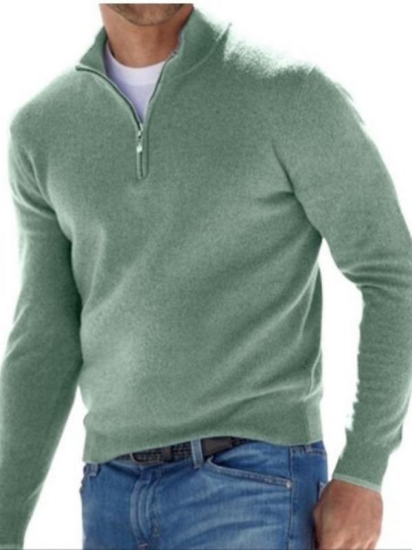 Barry | Zip Up Sweater