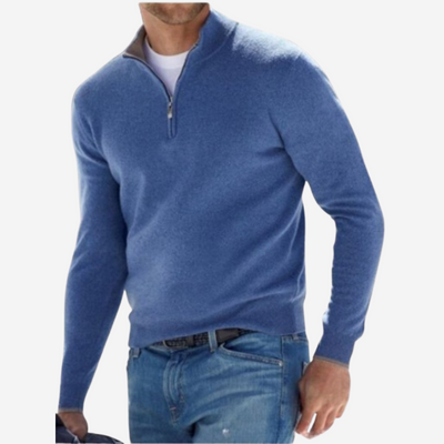 Barry | Zip Up Sweater