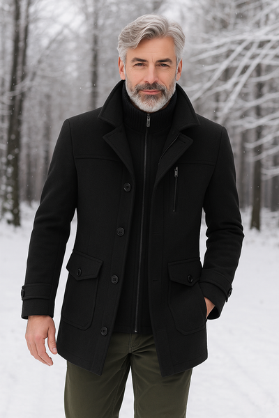 Zain | Wool Trench Coat (Timeless Bestseller)