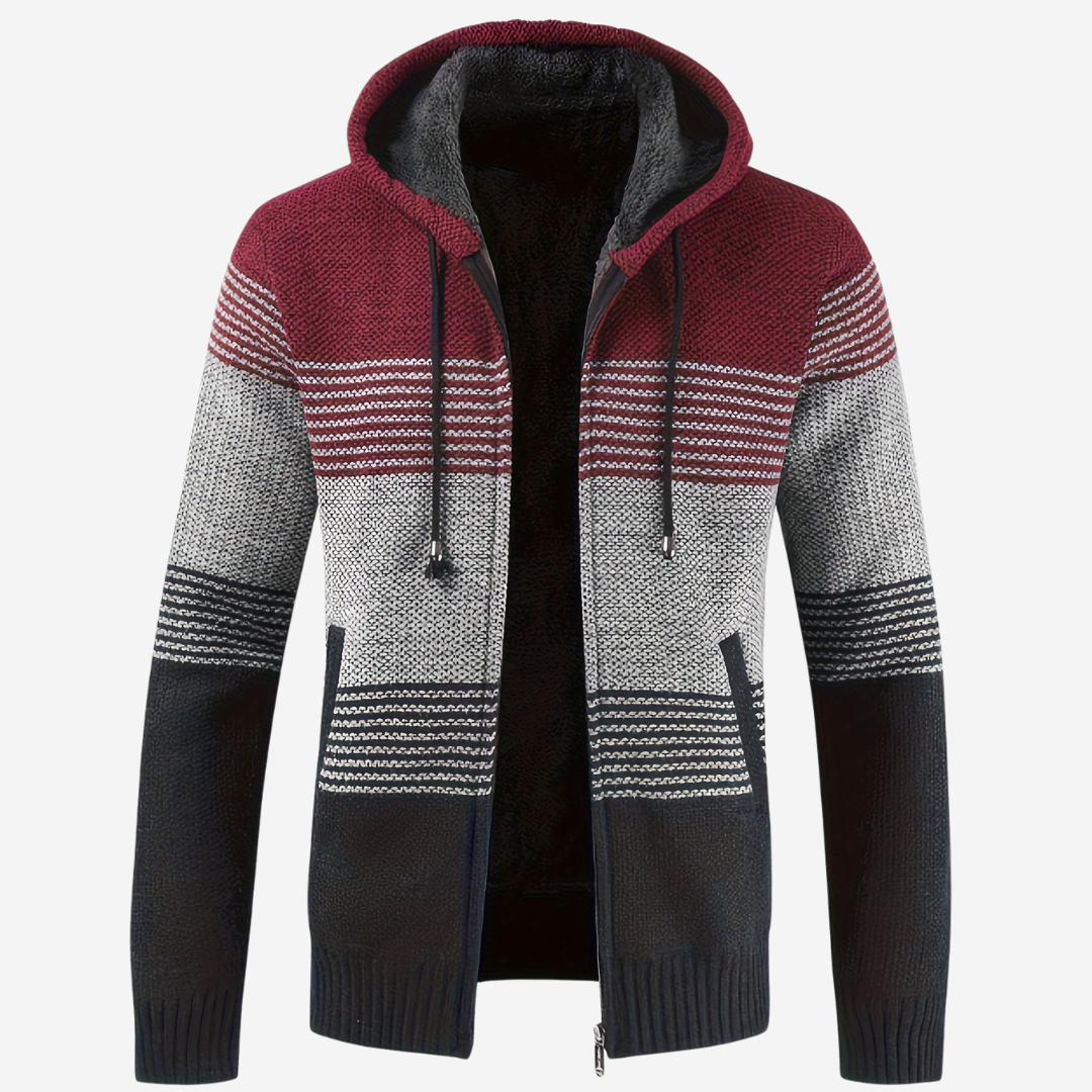 Hugh | Zip Up Winter Sweater