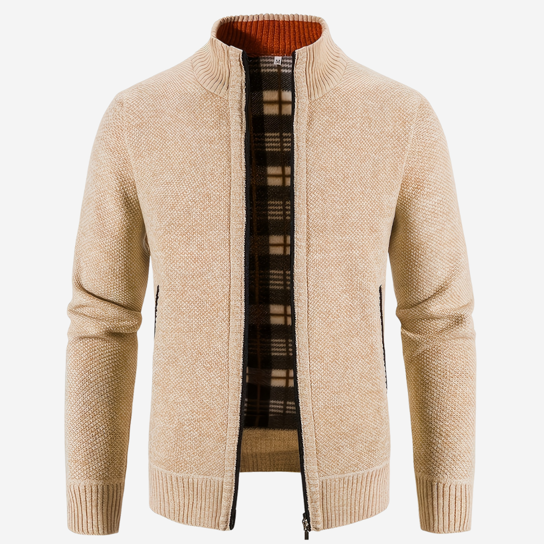 Nathan | Zip Up  Winter Sweater