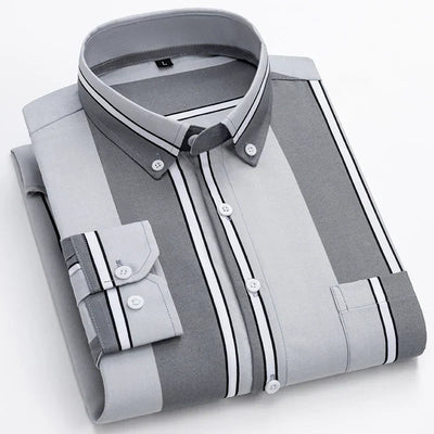 Jason | Bold Panel Stripe Shirt