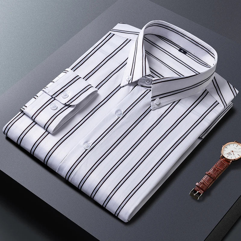 Brian | Refined Stripe Shirt