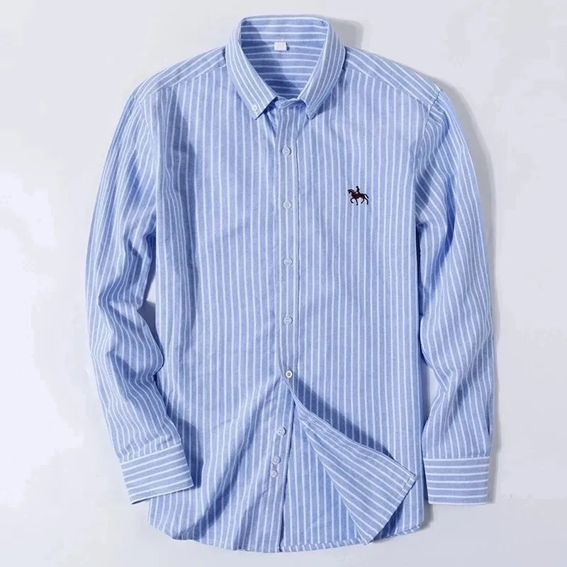 Timothy | Embroidered Oxford Shirt