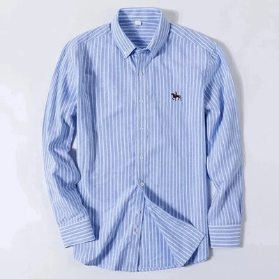 Timothy | Embroidered Oxford Shirt