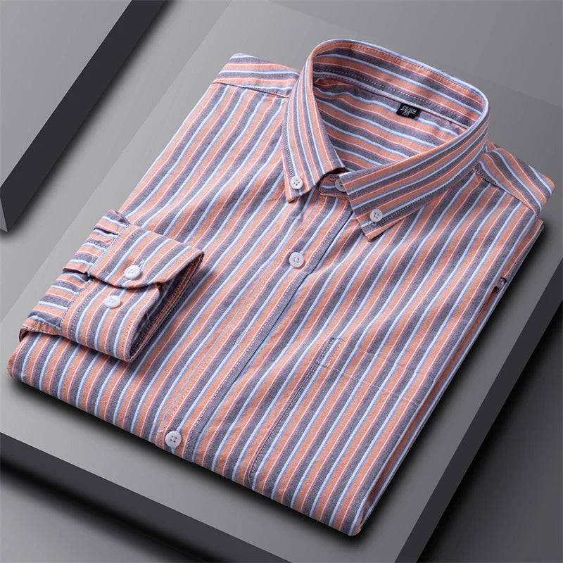 Leon | Modern Stripe Shirt