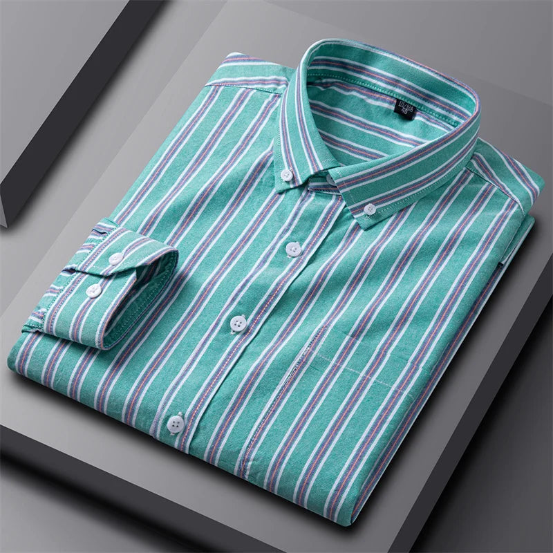 Leon | Modern Stripe Shirt