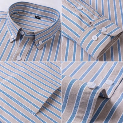 Leon | Modern Stripe Shirt
