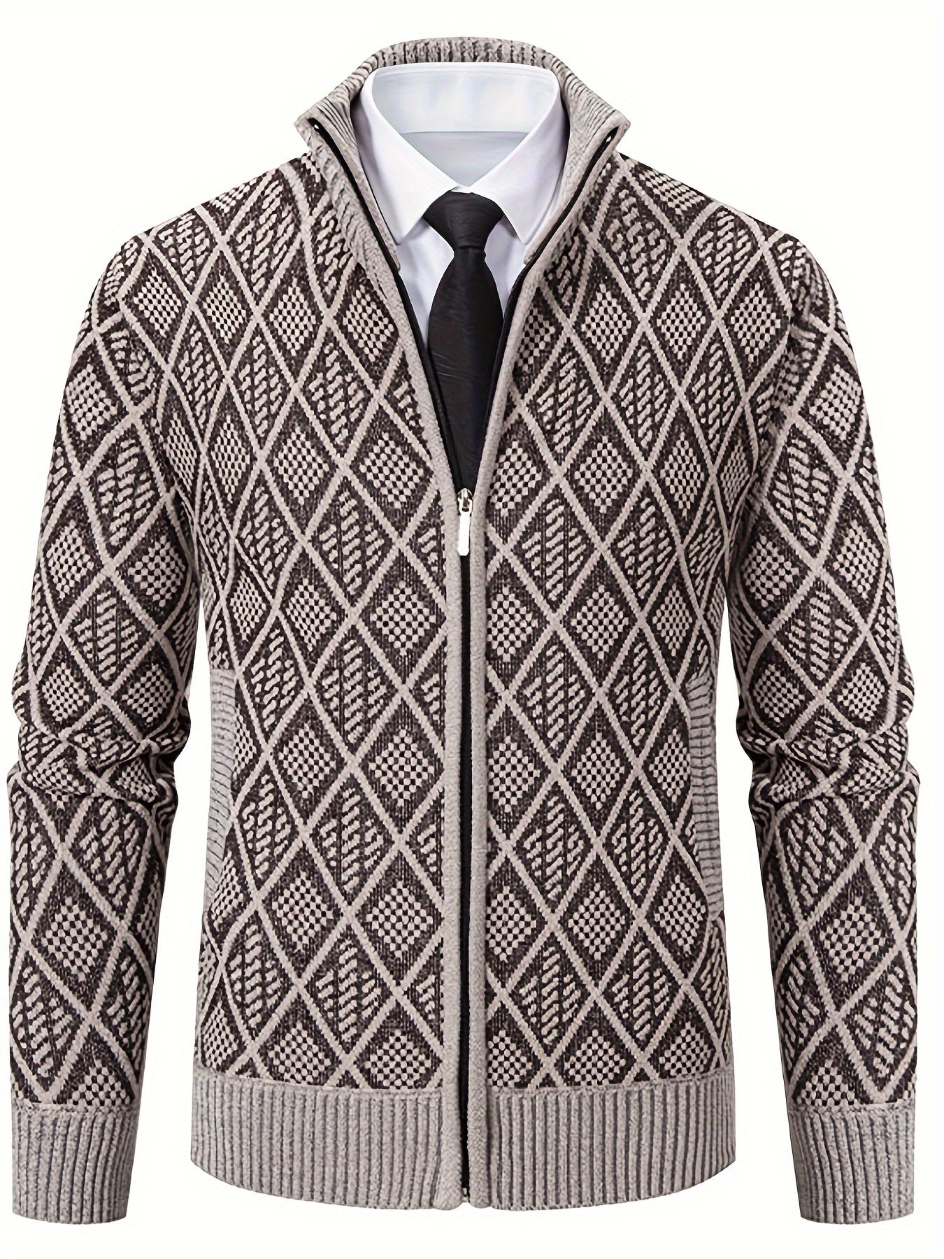 Reginald | Zip Up  Winter Sweater