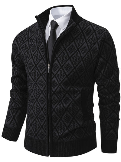 Reginald | Zip Up  Winter Sweater